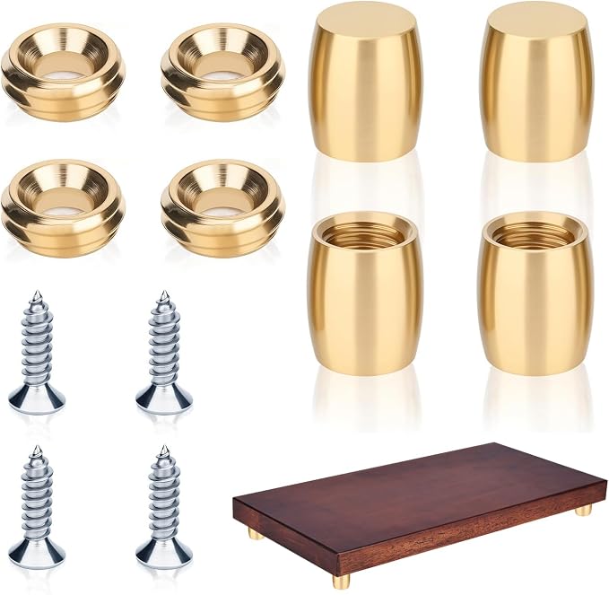 Brass Cutting Board Feet，Complete by Unknown