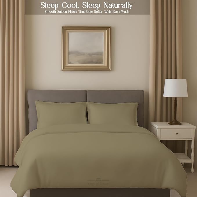 Sleeper Sofa Bed Sheet, 100% Cotton 400 Thread Count, 4 Piece Set, Deep Pocket - Image 6