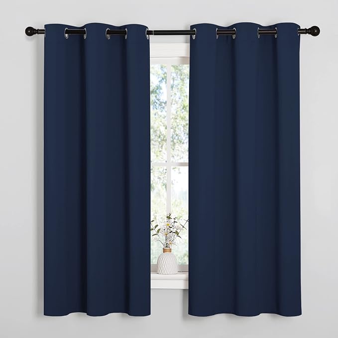 NICETOWN Light Blocking Thermal Insulated Solid Grommet Top Blackout by NICETOWN