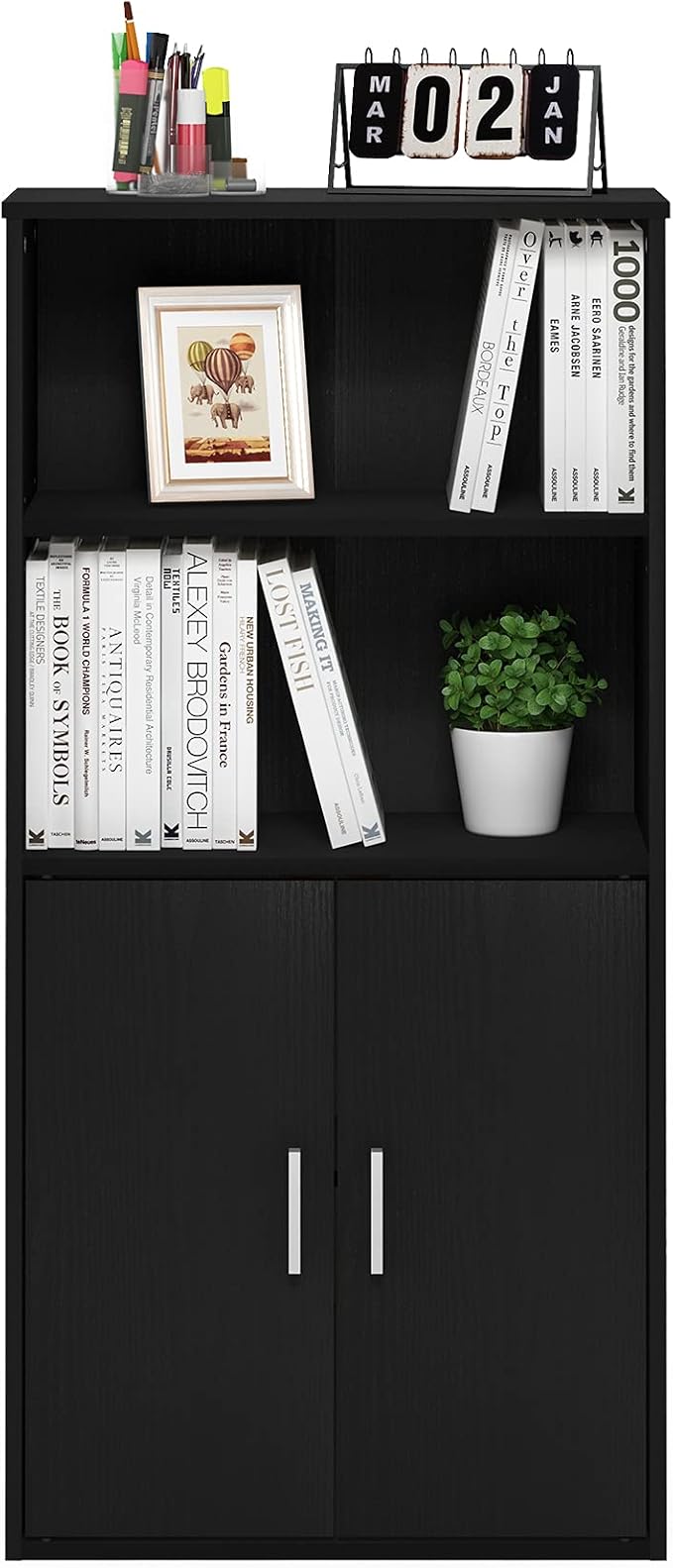 Furinno Pasir 4-Tier Storage Bookcase - Image 4
