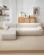 PeakPursuit Oversized 108" Corduroy Cloud Sectional, Left-Facing Chaise - Image 3
