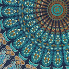 Mandala Floor Pillow Cover Meditation Cushion Seating Throw Hippie Round - Image 8