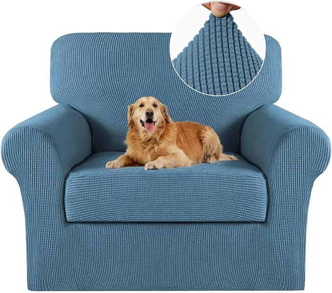 2 Piece Chair Covers Chair Slipcovers by Turquoize