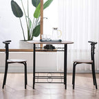 VINGLI 3 Piece Dining Set, Small Kitchen Table Set - Image 5