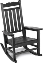 Stoog Patio Rocking Chair, All-Weather Porch Rocker, 400 lbs Weight Support by Stoog