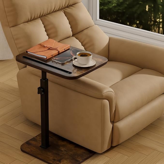 360° Swivel Sofa Side Table for Couch - Image 3