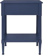 Linon Raleigh Navy Accent Table - Image 10