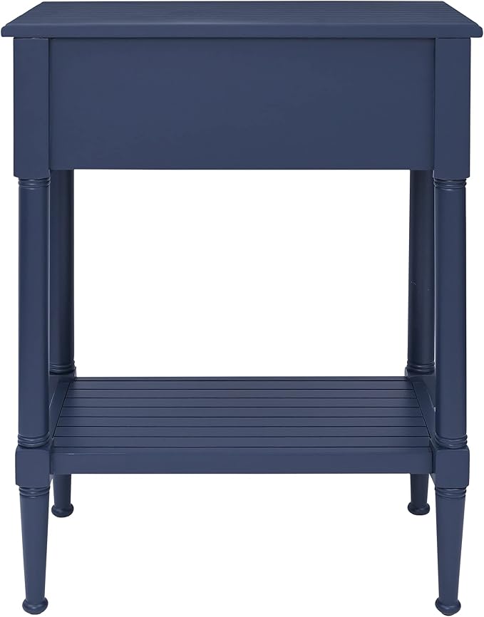 Linon Raleigh Navy Accent Table - Image 10