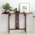 Japanese Style Console Table, Bamboo Accent Table by Unknown