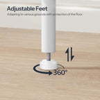 HOOBRO Side Table with Charging Station, End Table with USB Port and Outlets - Image 7