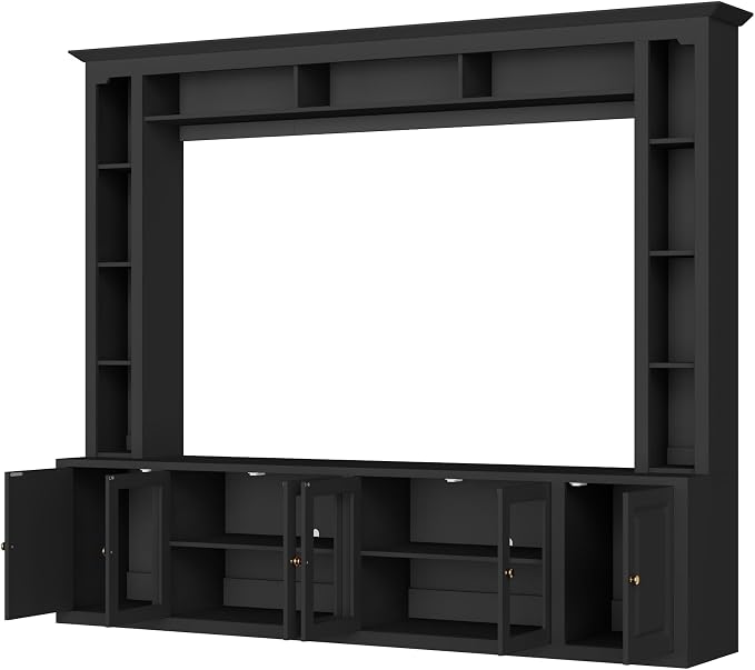 Merax Modern 4 Piece Entertainment Wall Unit - Image 7