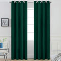 Yakamok Room Darkening Curtains 52x96 inch Length Dark Green-Living Room | 2 by Yakamok