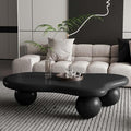 47" Cloud Coffee Table for Living Room Irregular Coffee Table Modern Low Coffee by LvingRoomFurniture