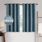 MIULEE 100% Blackout Linen Curtains by MIULEE