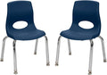 Children’s Factory MyPosture Plus 10" Chair, 2 Pack, Stackable Ergonomic by Angeles