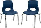 Children’s Factory MyPosture Plus 10" Chair, 2 Pack, Stackable Ergonomic by Angeles