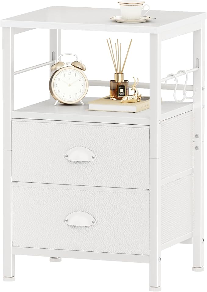 Furologee Nightstand Bedside Table by Furologee
