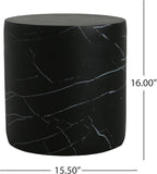 Christopher Knight Home Outdoor Round Side Table, Patio Garden Stool End Coffee - Image 2