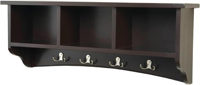 Shaker Cottage Wall-Mounted Coat Rack - Image 9