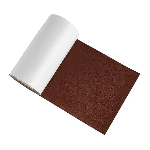 Leather Repair Tape kit Self Adhesive Patch Heavy Duty, Retro Dark Brown 4x60 - Image 3