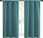 NICETOWN Kitchen Curtains Blackout Drapes & Curtains, Energy Smart Window - Image 2