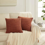 Fancy Homi 4 Packs Decorative Throw Pillow Covers - Image 7