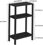 TUTOTAK Small Side Table, Narrow End Table, Skinny Sofa Table, Slim Nightstand - Image 3