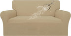 Easy-Going 100% Waterproof Loveseat Couch Cover Stretch Jacquard Sofa Cover | by Easy-Going