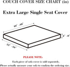 Sofa Covers Couch Covers for Sofa Pet Friendly Couch Cushion Covers Universal - Image 2