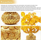 Feng Shui Citrine Multicolor Crytal Money Tree Bonsai with Chinese Decoration for Luck and Wealth - Image 4