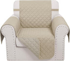 Reversible Recliner Chair Covers, Sand/Beige | Chair Covers by LuxshareHome