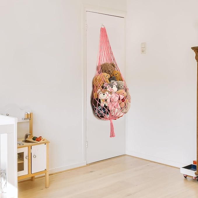 Amdermi Novel Stuffed Animal Hammock Corner Hanging Net - Image 6