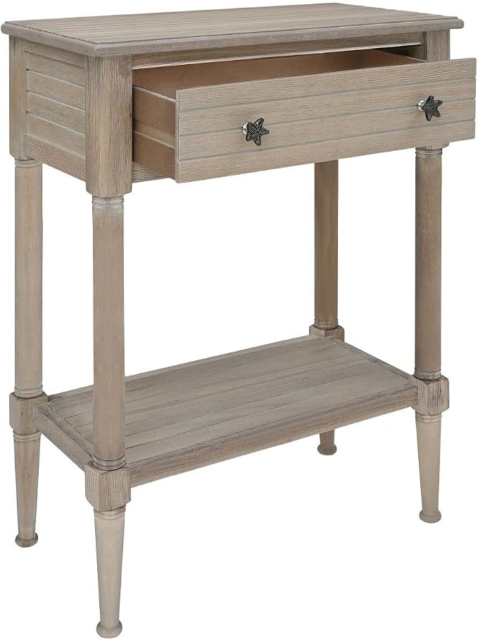Linon Seaboard Accent Table Natural - Image 5