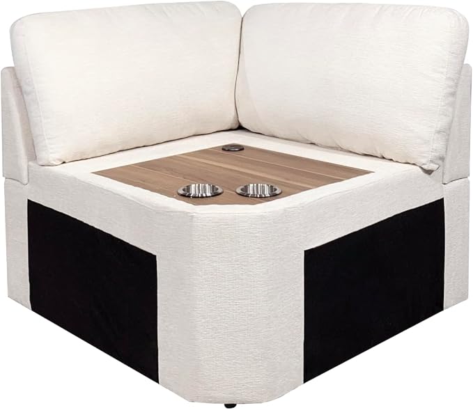 Ball & Cast 146" Oversized Modular Sectional Sofa, Large Chenille Upholstered - Image 7