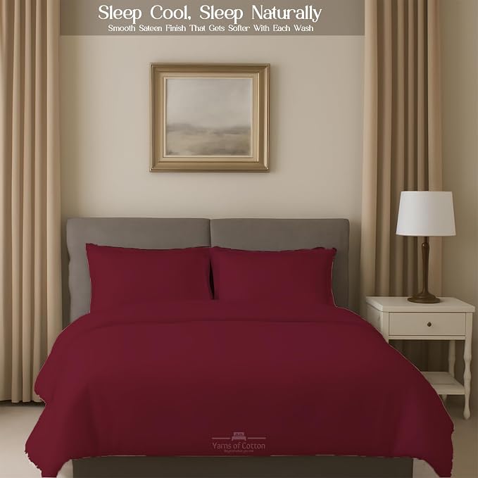 Sleeper Sofa Bed Sheet, 100% Cotton 400 Thread Count, 4 Piece Set, Deep Pocket - Image 7