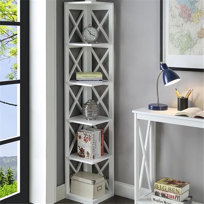 Convenience Concepts Oxford Corner Bookcase 12" - Image 2