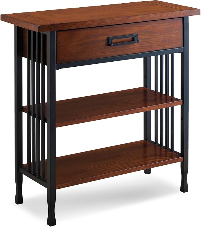 Leick Home SINCE 1912 Ironcraft Foyer Bookcase by LeickFurniture