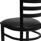 Flash Furniture Hercules Series Commercial Ladder Back Restaurant Chairs - Image 6