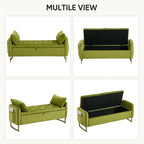48" End of Bed Bench, Modern Storage Benches - Image 8