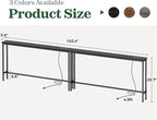 SUPERJARE 102.4 Inch Sofa Table - Image 3