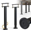 2Pcs Bed Frame Support Leg, Adjustable Height 14" to 23.6", Increase Under-Bed by YUEYIN