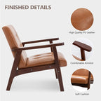 Bonzy Home Mid Century Modern Accent Chair Set of 2 - Image 4