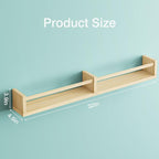 Fixwal Nursery Book Shelves, 32 Inch Floating Bookshelves - Image 2