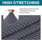 Turquoize Stretch Sofa Slipcover 2 Pieces Sofa Cover Couch Cover - Image 5