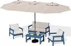 SERWALL HDPE Patio Furniture Set by SERWALL