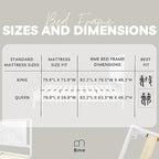 Bme Vivian 14 Inch Deluxe Bed Frame - Image 7