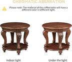 LKTART Wood Coffee Table Set - Image 9