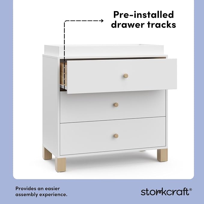 Storkcraft California 3-Drawer Chest - Image 5