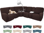 100% Waterproof Sectional Recliner Couch Covers by ROFASVCO