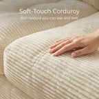 96" L Shaped Modular Sectional Sofa, Boneless Cloud Couch - Image 5